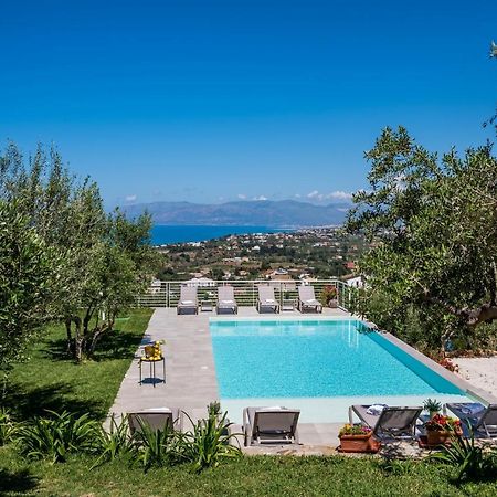 Villa Maria Con Piscina E Vista Mare كاستيلاّماري ديل غو المظهر الخارجي الصورة