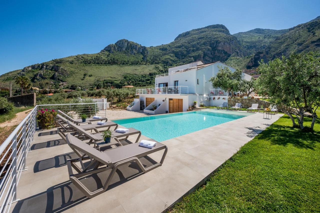 Villa Maria Con Piscina E Vista Mare كاستيلاّماري ديل غو المظهر الخارجي الصورة