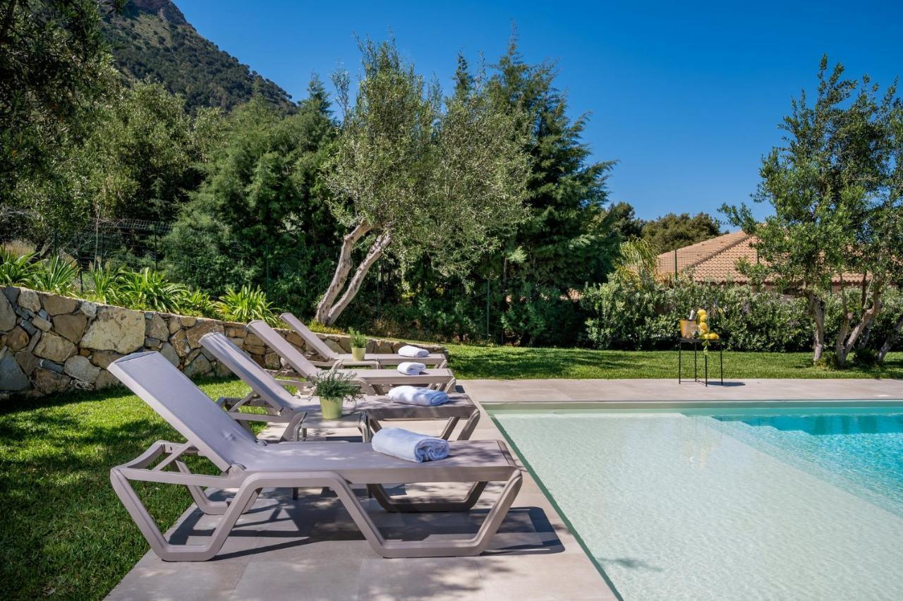 Villa Maria Con Piscina E Vista Mare كاستيلاّماري ديل غو المظهر الخارجي الصورة